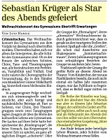 Zeitungsartikel Freie Presse